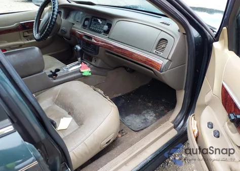 2002 Mercury Grand Marquis Ls z USA, uszkodzony, nr VIN 2MEFM75W12X625384